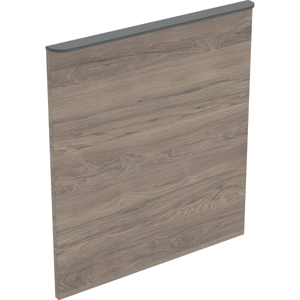 Geberit Tür f. Smyle Unterschrank für WT, eckig B:55cm, A:li, Nussbaum