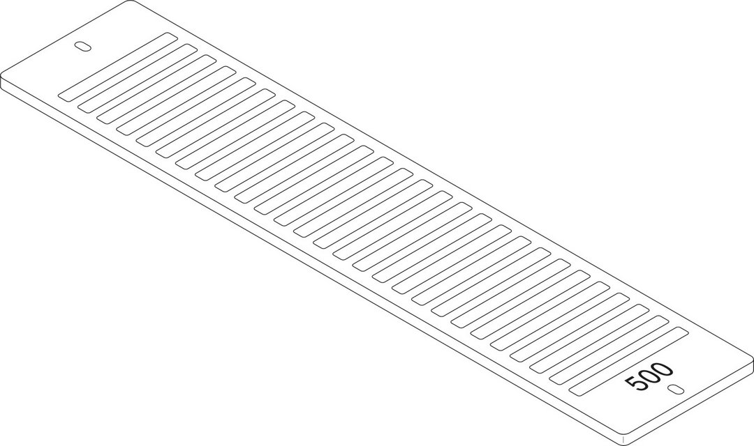 BOSCH Ersatzteil TTNR: 87183403050 Aufsteckgitter 20/22-500 RAL9016 everp