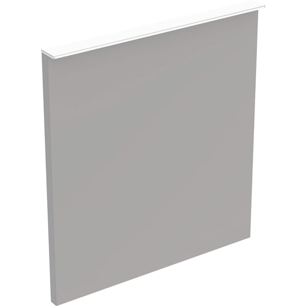 Geberit Tür rechts für iCon US für HWB Breite 38 cm, platin