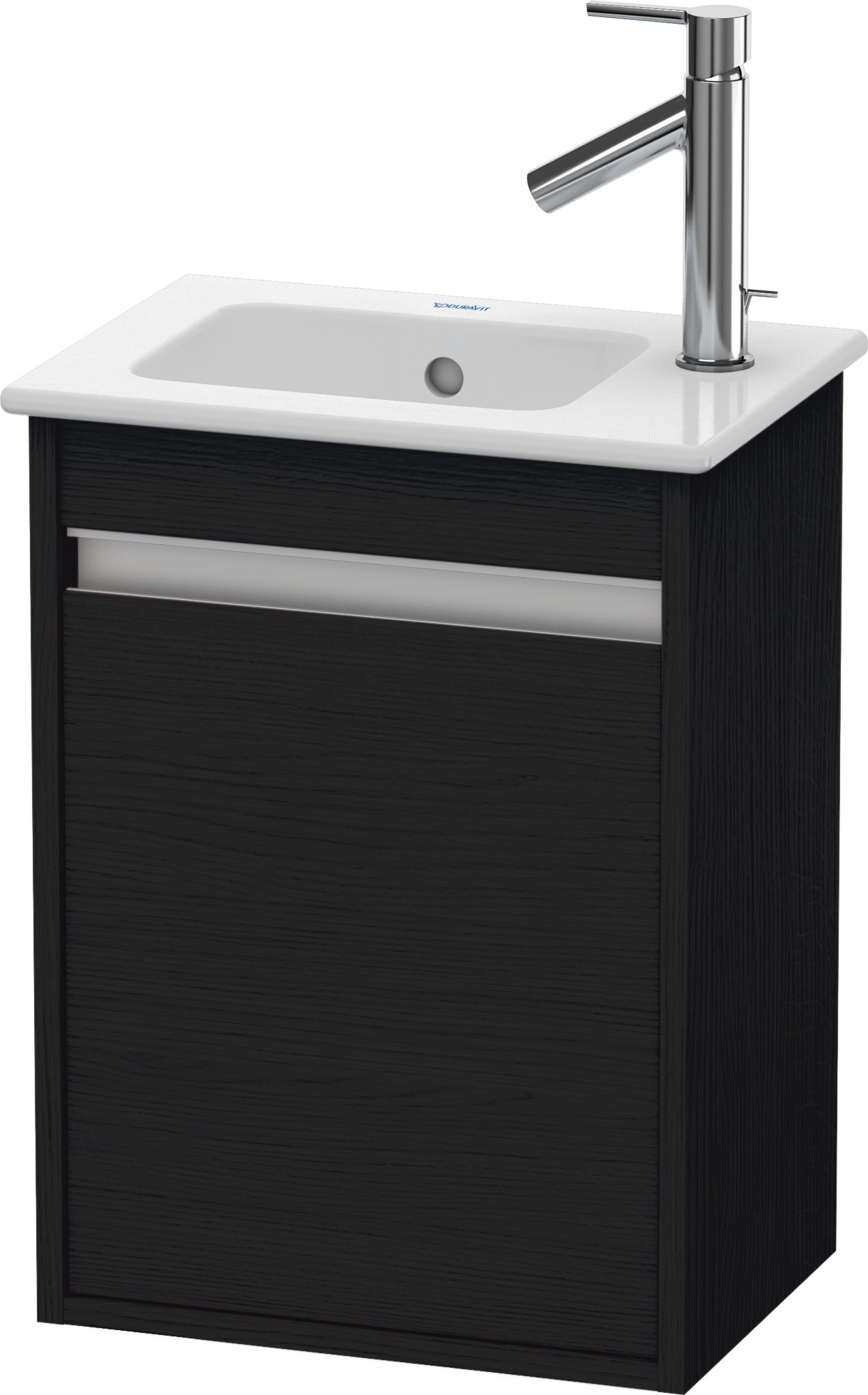 Duravit WTU Ketho f. ME by Starck, 1 Tür li 550x400x285mm, Eiche Schwarz
