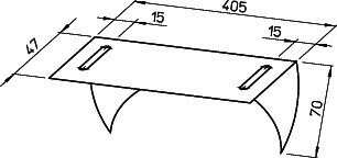 Helios MK 3 Montagekonsole zu RRK 315