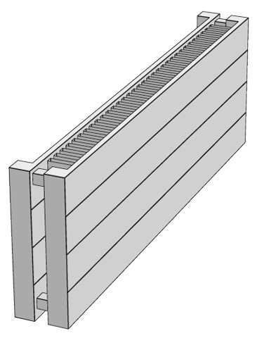 Zehnder HEW Radiapanel Compl. HLH84/28-1000 840x100x1000 RAL9016 AB V014