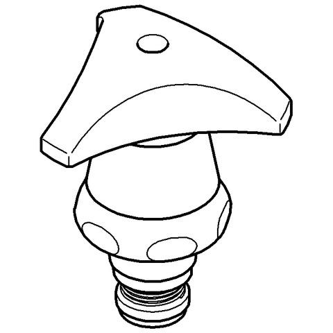 GROHE Oberteil 41814 Trecorn DN15 mit Rückflussverhinderer chrom
