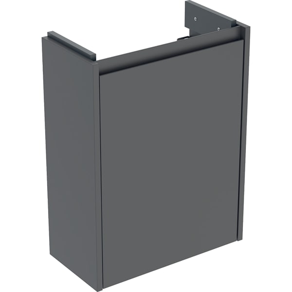 Geberit Renova Compact US für HWB, mit 1 Tür 45,7x60,5x22,7cm, lava/l. seidenmatt