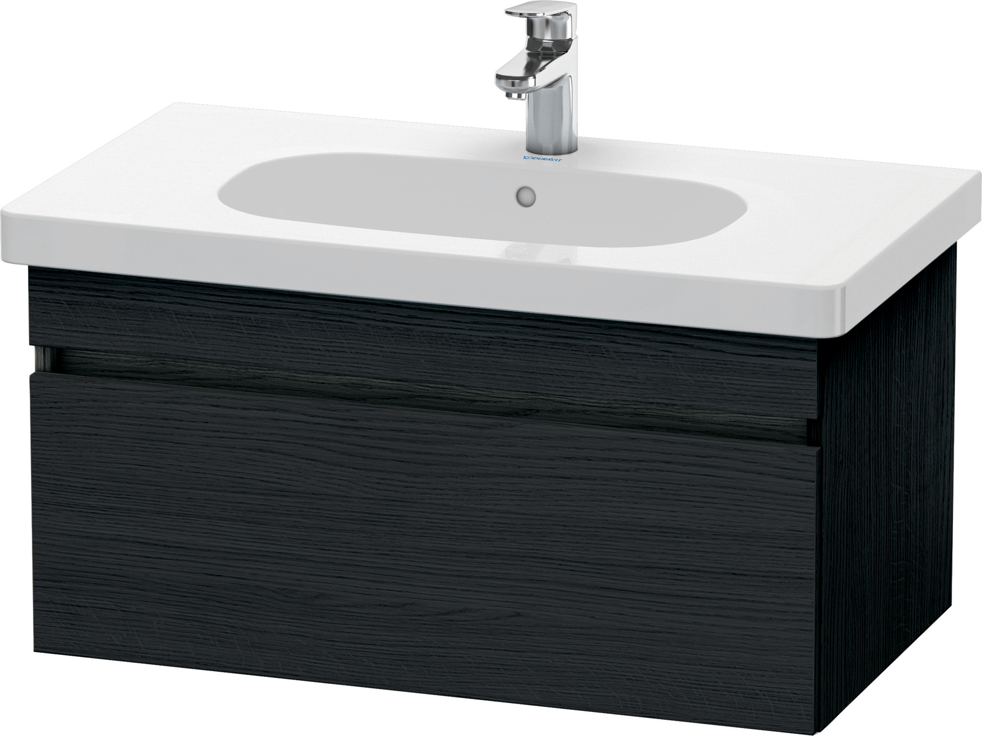 Duravit WTU wandh. DuraStyle 453x800x398mm 1Ausz.,034285, Eiche Schwarz