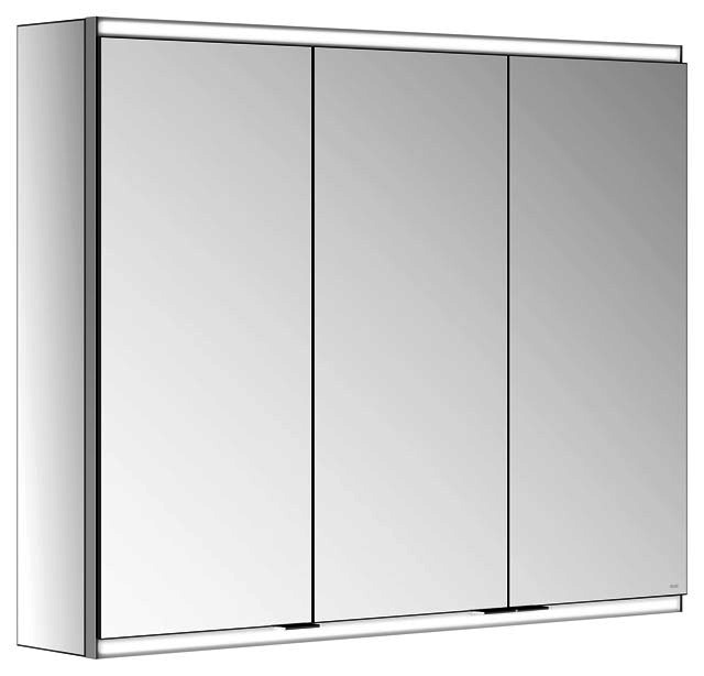 KEUCO Royal Modular 2.0 SPS, bel. 80031, Vorb,2Steckd,sb-elox,900x700x160mm