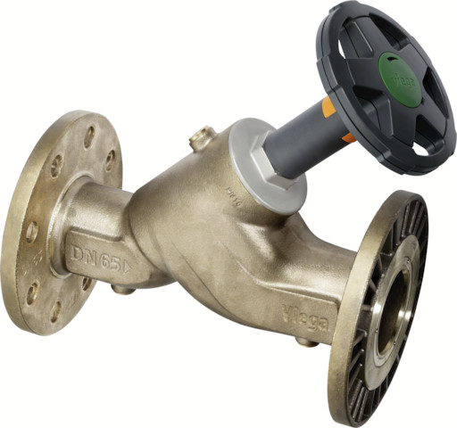 Viega Schrägsitzventil Easytop 2237.5XL in DN50 Siliziumbronze