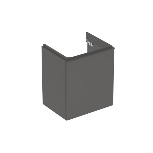 Geberit Smyle US für WT, eckig, m. 1 Tür re 53,6x61,7x43,3cm, lava