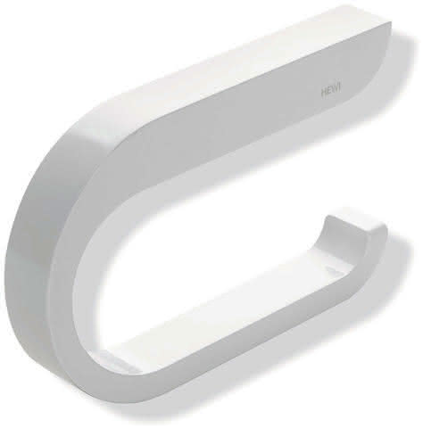 HEWI WC-Papierhalter Sys 800 K, Kst., klappbar, B:140mm, H:90mm reinweiß