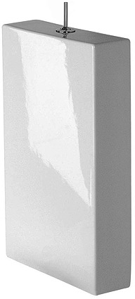 Duravit Spülkasten Starck 1, mit IG Stop & Go chrom,Anschl.li.,verd,PURO,weiß
