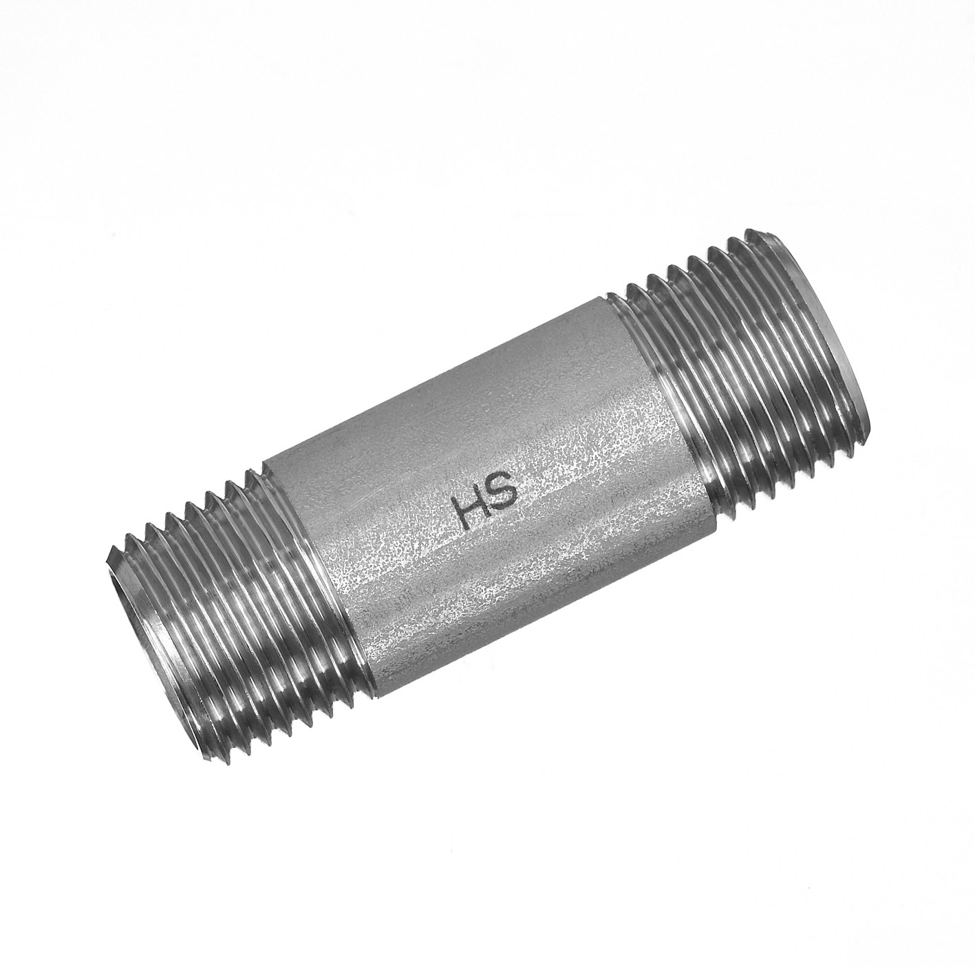 Rohrdoppelnippel Nr. 23 3" x 150 aus Edelstahl V4A Rohrdoppelnippel Nr. 23 3" x 150 aus Edelstahl V4A