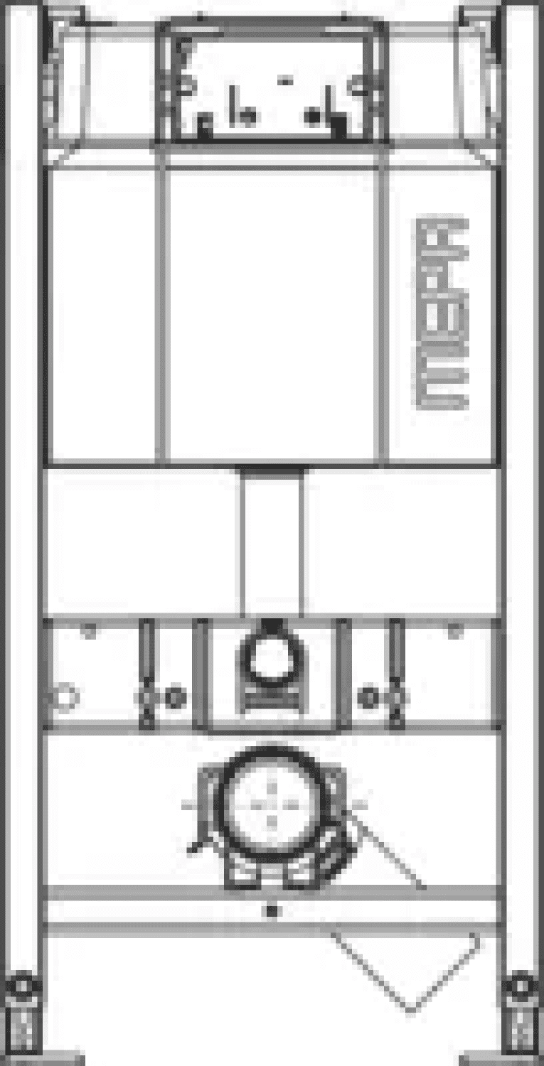 nextVIT WC-Element Typ B31 SBH 100