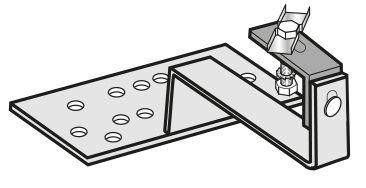 Remeha Edelstahl-Sparrendachanker EG454, 6 Stück, für Falzziegel