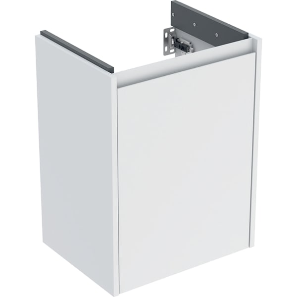 Geberit Renova Plan US für HWB, mit 1 Tür 45,7x60,6x35cm, weiß/l. seidenmatt