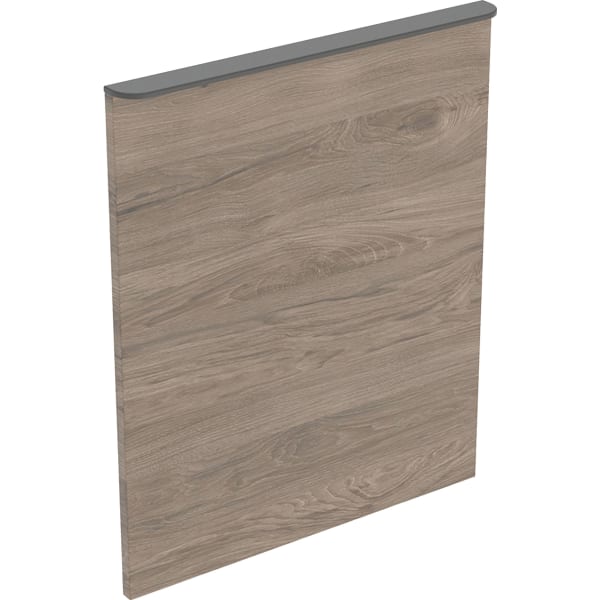 Geberit Tür f. Smyle Unterschrank für HWB, eckig B:50cm, A:li, Nussbaum