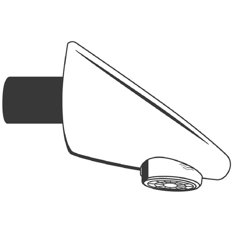 GROHE Auslaufbrause 46425 für Europlus Waschtischbatterie chrom