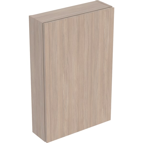 Geberit Hängeschrank rechteckig, 1 Tür 45x70x15cm, Eiche