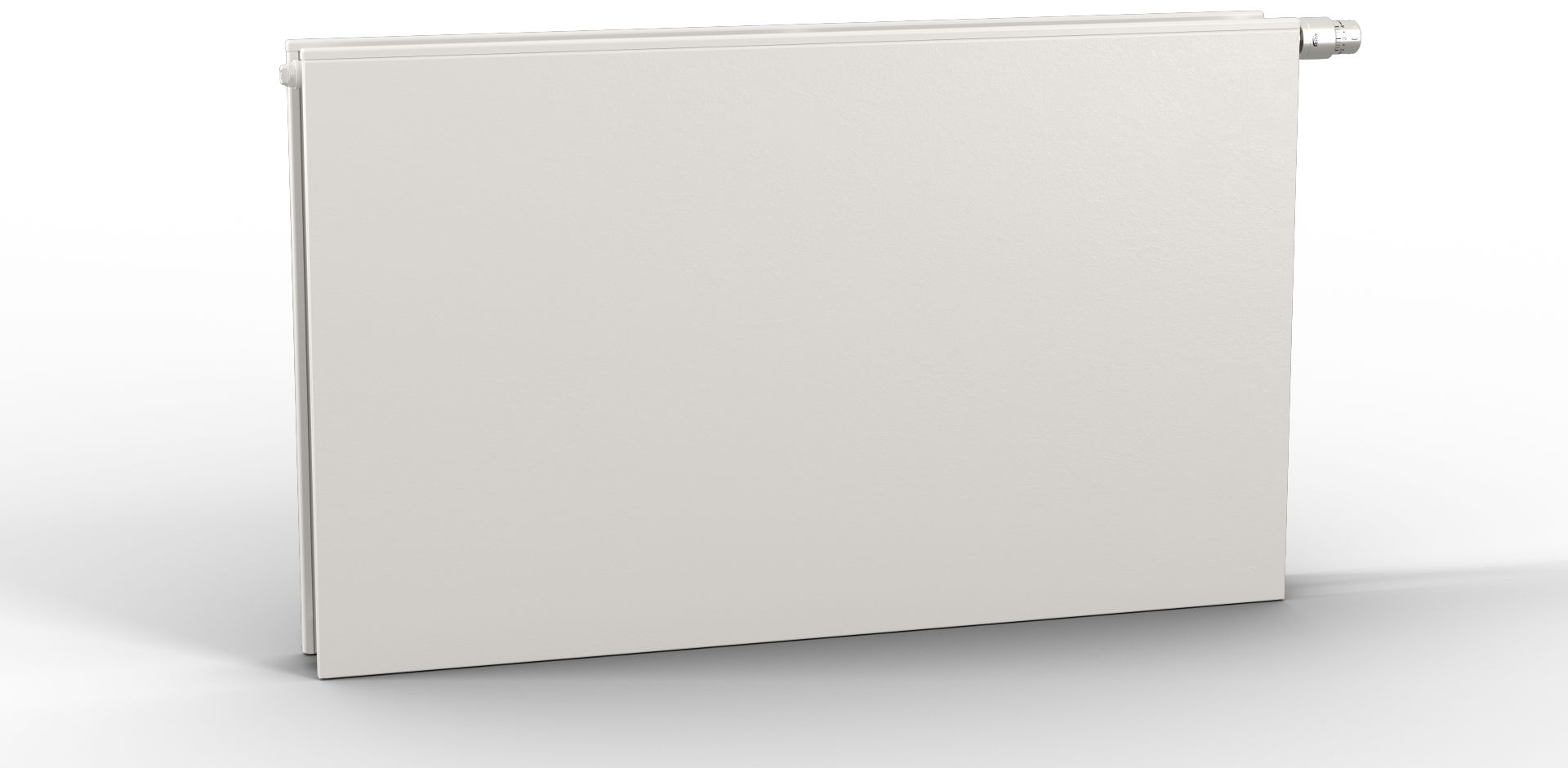 Kermi x2 Plan-V Hyg T20 605x102x905 QN848, RAL9016, 10bar, Vent.re, o.Abd,BK