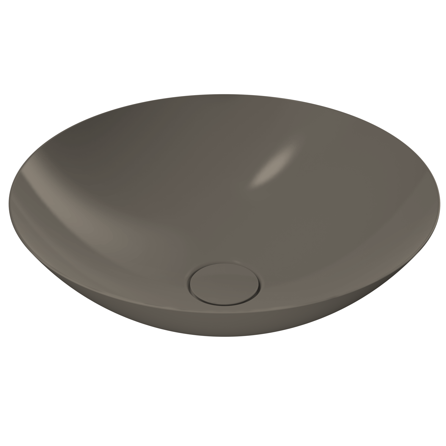 KA WB AVELLINO WASCHTISCH-SCHALE Mod. 3205,d:450mm,warm grey 60,PEFF,oÜL