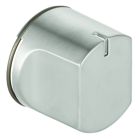 GROHE Umstellknopf 48447 rund für EHM-FMS mit 3-Wege Umstellung supersteel GROHE Umstellknopf 48447 rund für EHM-FMS mit 3-Wege Umstellung supersteel