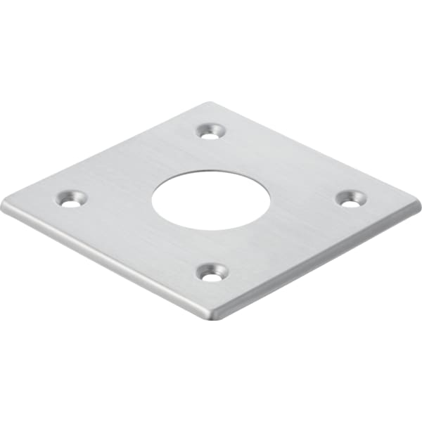 Geberit Flanschplatte, zu Bodendrücker für pneumatische Spülauslösungen