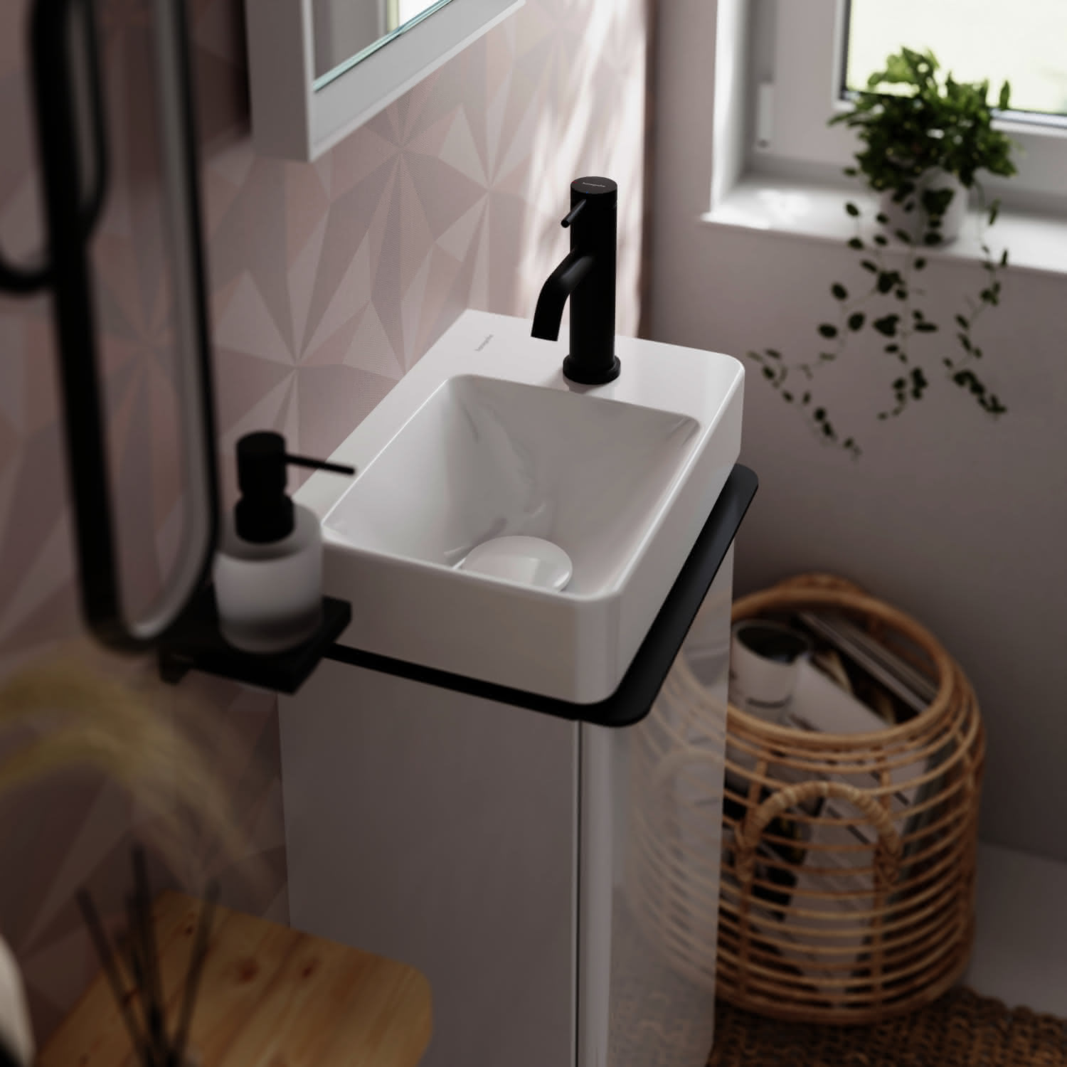 Hansgrohe WTM 80 Tecturis S CoolStart ohne Ablaufgarnitur MSW