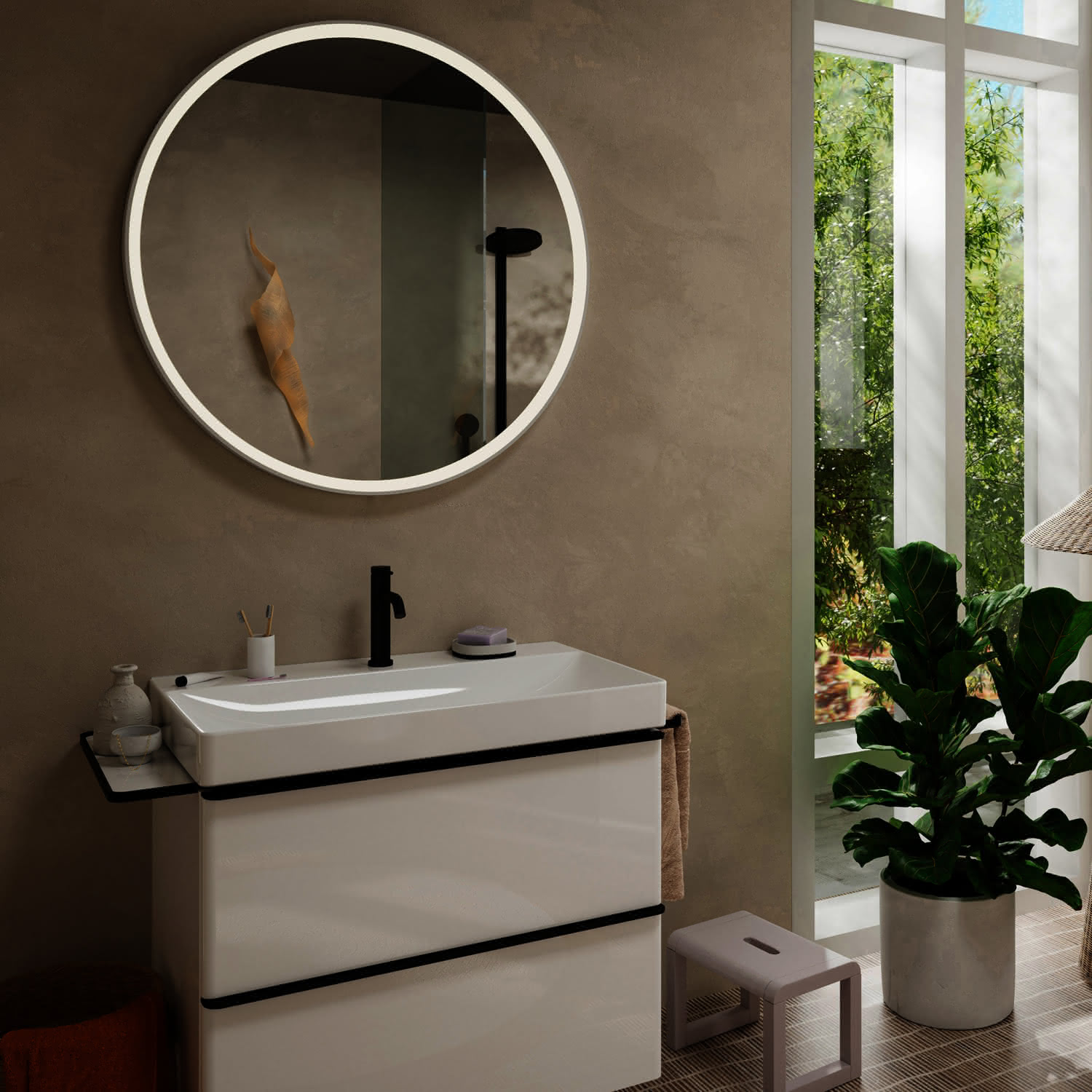 Hansgrohe WTM 110 Tecturis S ohne Ablaufgarnitur MSW