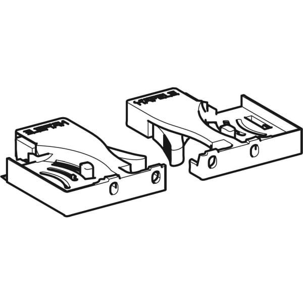 Geberit Set Schubladensicherungen, Slim links und rechts Geberit Set Schubladensicherungen, Slim links und rechts