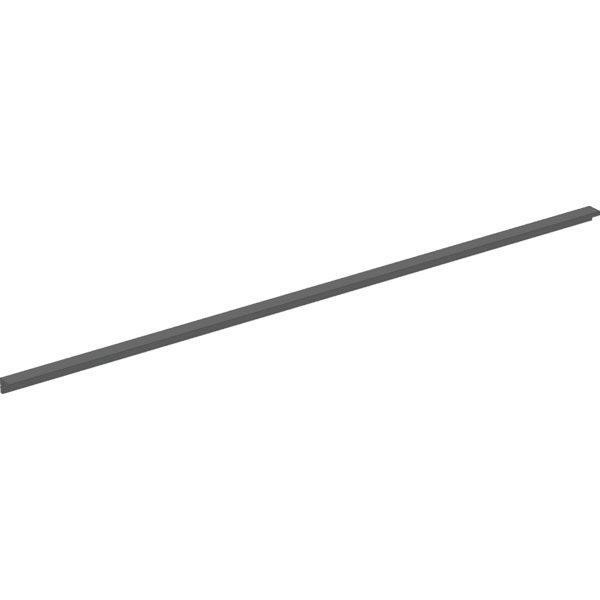Geberit Griff für Unterschrank für WT Breite 75 cm, Acanto, schwarz