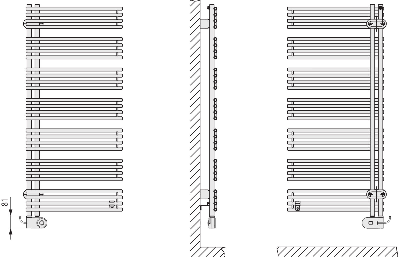 Kermi Diveo-E BH 1700x46x600mm max.P800,weiß,WKS li. wei,SK1