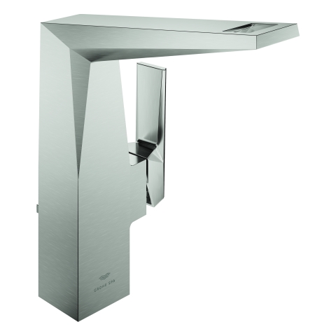 GROHE EH-WT-Batt. Allure Bril. PC 24400 L-Size Griff Rändelstruktur supersteel