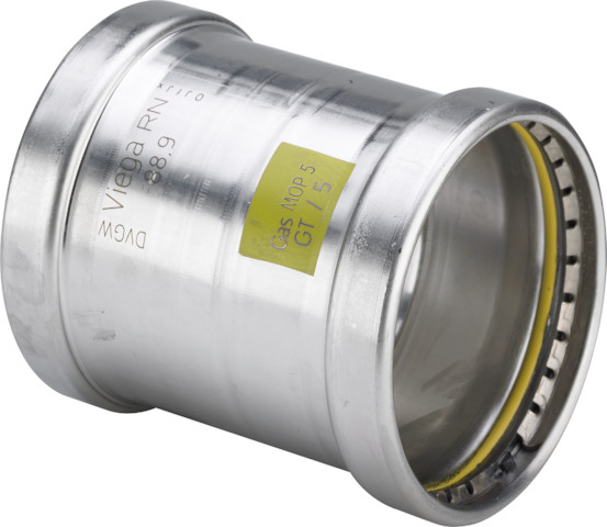 Viega Schiebemuffe Sanpress Inox G XL 0215.5XL in 64,0mm Edelstahl