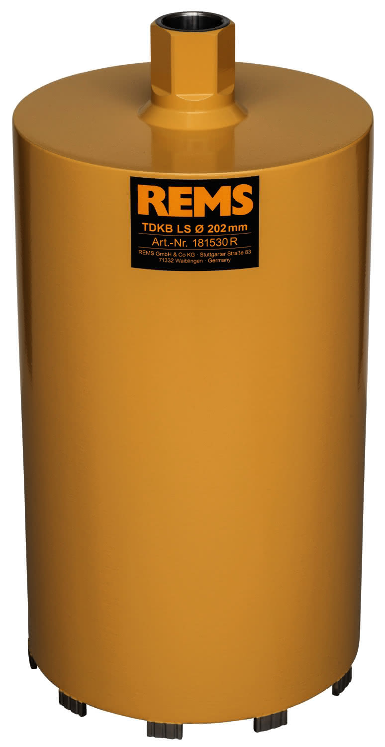 REMS Trocken-Diamant-Kernbohrkronen LS 202 x 320 x UNC 1 1/4 REMS Trocken-Diamant-Kernbohrkronen LS 202 x 320 x UNC 1 1/4