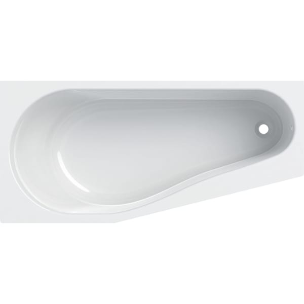 Geberit Renova Fünfeckbadewanne 160x75/50cm rechts ,weiß