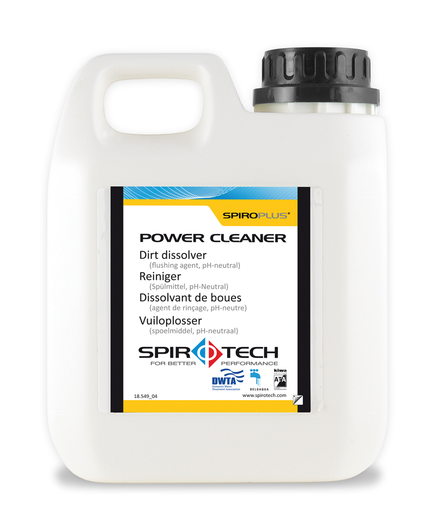 Spirotech Reiniger SpiroPlus Power Cleaner Spülmittel ph-Neutral, 1 Liter