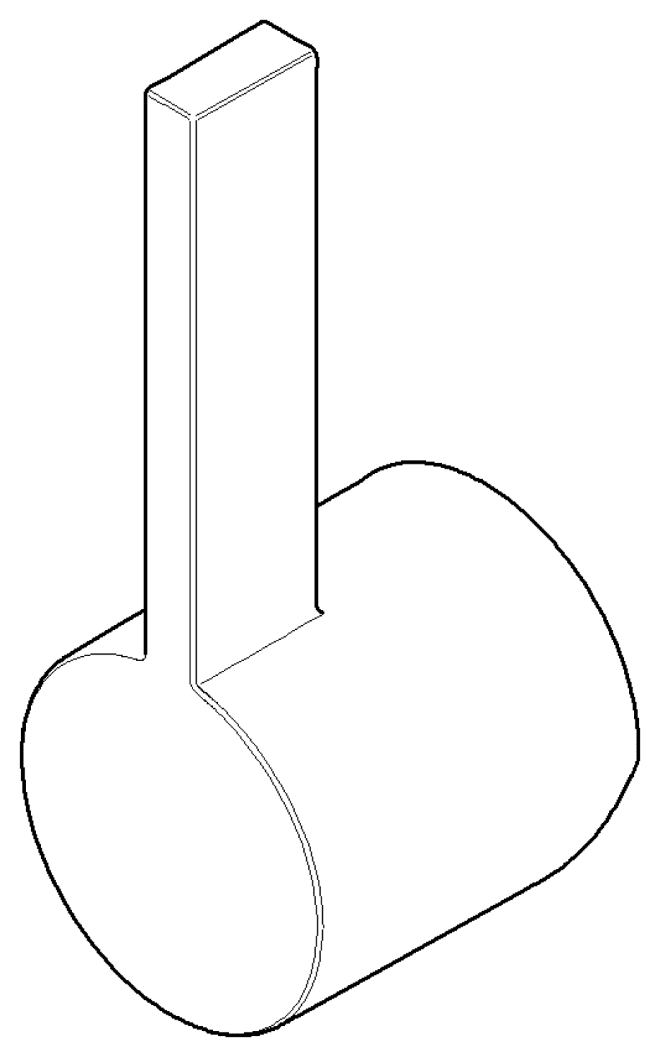 DO Griff ERSATZTEILE 092067004 45 x 46 x 116 mm Chrom