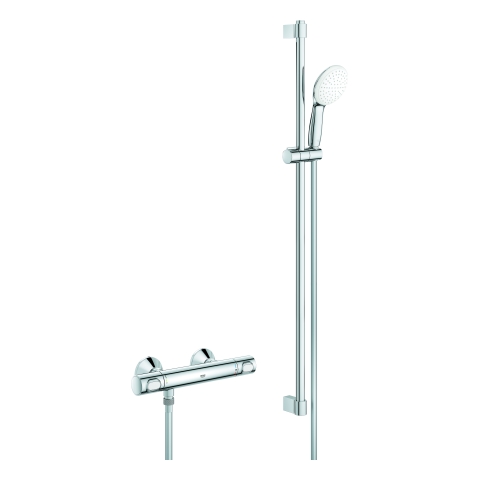 GROHE THM-Brausebatterie Grohtherm 500 34797_1 mit Brausegarnitur 900mm chrom GROHE THM-Brausebatterie Grohtherm 500 34797_1 mit Brausegarnitur 900mm chrom