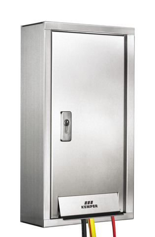 KEMPER TRESOR Wandaufputzschrank FROSTI DN15, Steckdose 2x230 V FI