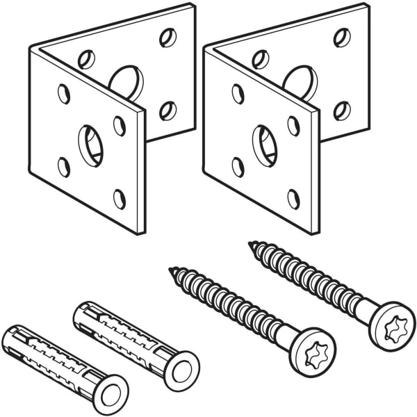 Geberit Set Befestigungswinkel (2 St.)