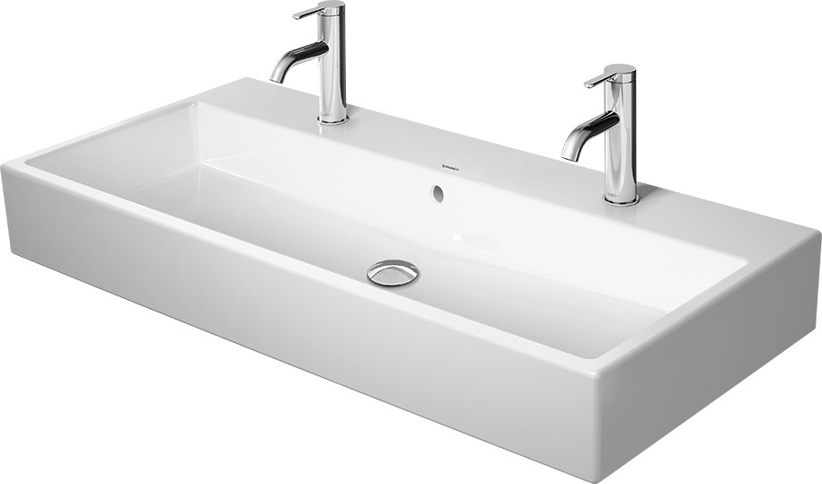DU Waschtisch Vero Air 1000mm, Weiß ohne ÜL, mit HLB, ohne HL