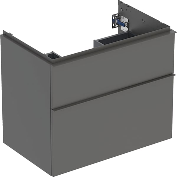 Geberit iCon Unterschrank für WT, 2 Schubl. 74x61,5x47,6cm, lava