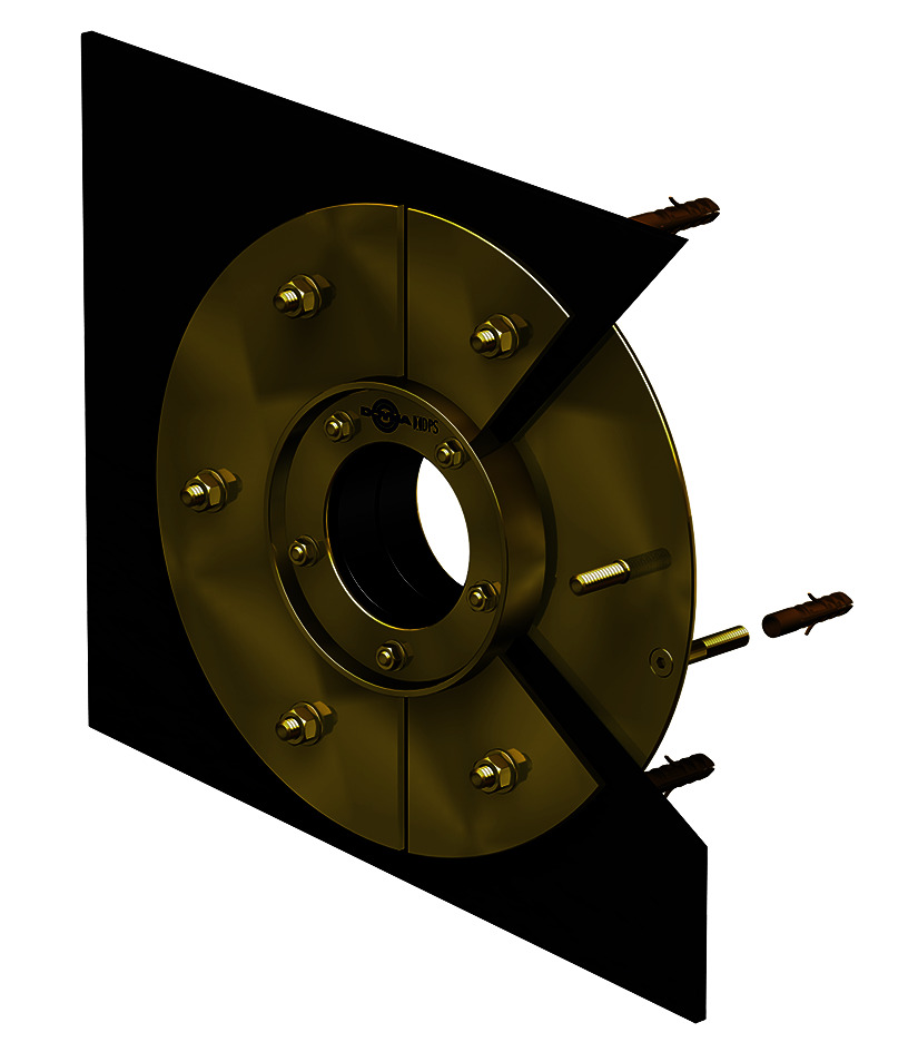 Curaflex C/2/SD/6 mit DPS DN 250 für 187,0 - 190,0 GGV / EPDM Curaflex C/2/SD/6 mit DPS DN 250 für 187,0 - 190,0 GGV / EPDM