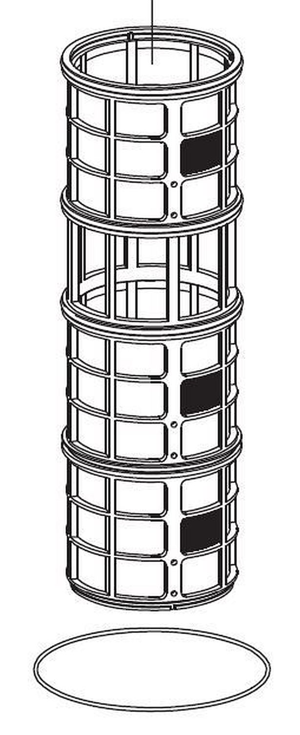 Gruenbeck Filterelement zu MX(A) DN80+100, 100 um