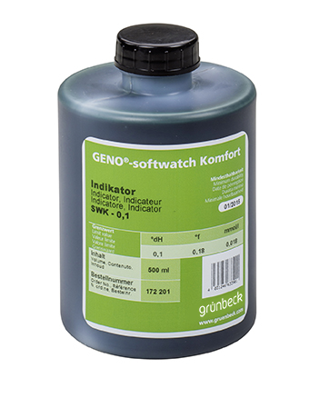 Gruenbeck Indikator 0,1 GraddH GENO-softwatch 500 ml Gruenbeck Indikator 0,1 GraddH GENO-softwatch 500 ml