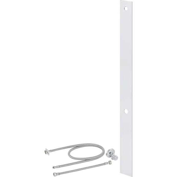 Geberit Umbauset für Geberit AquaClean WC-Aufsätze Seitenteile Aluminium