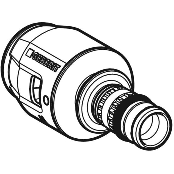 Geberit PushFit Übergang auf Mepla PVDF d20-20