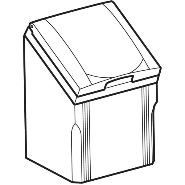 Geberit Steckdosenelement anthrazit