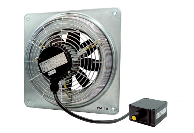 Maico Axial-Wandventilator DZQ 35/2 B Ex e Wandplatte, Drehstrom, Ex-Schutz, DN350