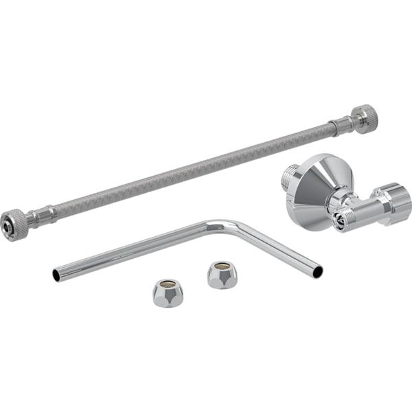 Geberit Wasseranschlussset seitlich oder hinten mittig zu Geberit AP-SPK AP129 Geberit Wasseranschlussset seitlich oder hinten mittig zu Geberit AP-SPK AP129