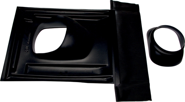 Wolf Universalpfanne DN186 schwarz 25-45Gr m.flex. Bleischürze Wolf Universalpfanne DN186 schwarz 25-45Gr m.flex. Bleischürze